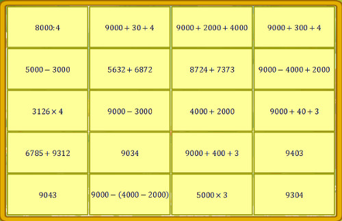 Đề thi Violympic toán tiếng anh lớp 4