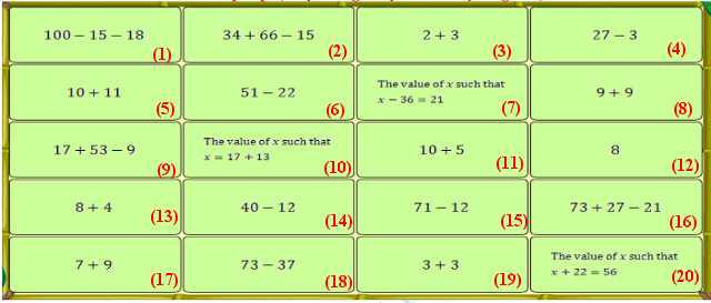 Đề thi violympic toán tiếng anh lớp 2