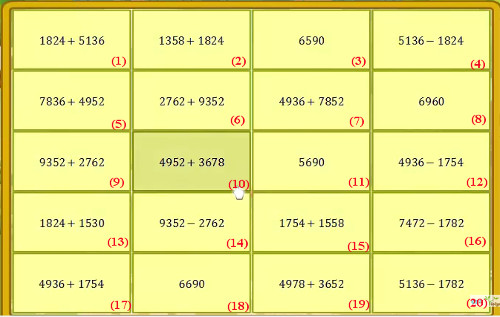 Đề thi violympic toán tiếng anh lớp 4