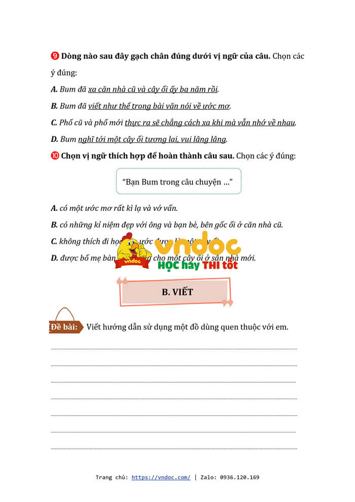 bai tap cuoi tuan tieng viet lop 4 ket noi tri thuc tuan 22 h1*570778