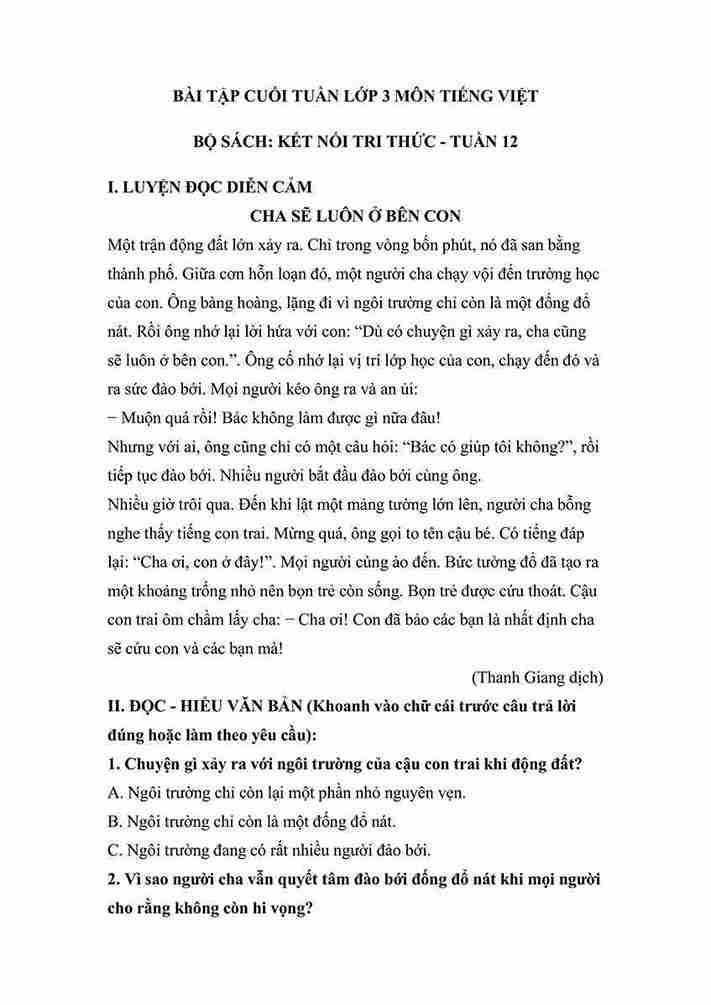BTCT tieng viet lop 3 sach kntt tuan 12 hinh anh 0 1*646978