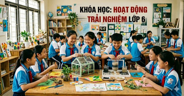 Trắc nghiệm HĐTN 6 bài: Lớp học mới của em 